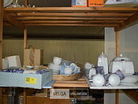 Inhoud rek partij servies