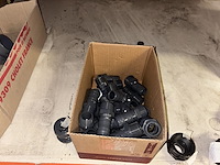 Inhoud rek pvc bochten/ t-stukken - kogelkranen - afbeelding 4 van  15