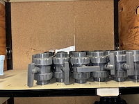 Inhoud rek pvc bochten/ t-stukken - kogelkranen - afbeelding 11 van  15