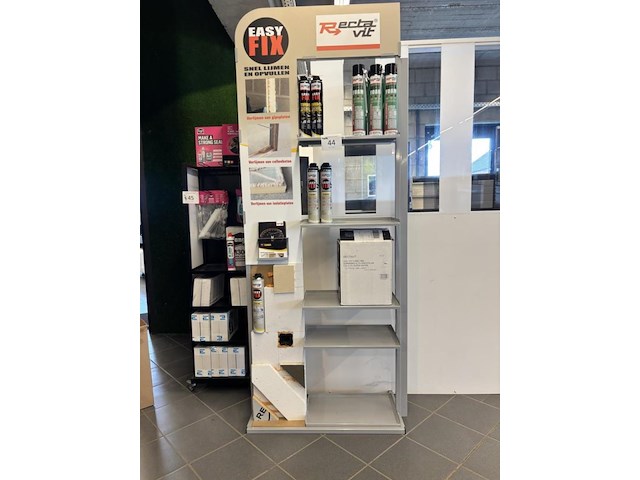 Inhoud + rek recta vit easy fix foam - afbeelding 1 van  5