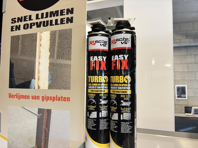 Inhoud + rek recta vit easy fix foam - afbeelding 3 van  5