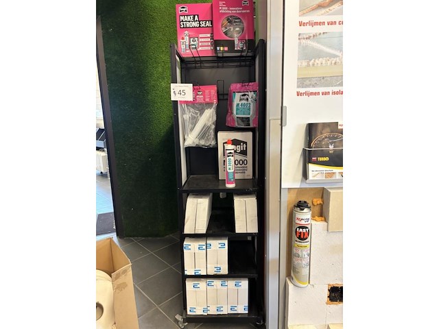 Inhoud + rek tangit expansie hars & toebehoren - afbeelding 1 van  5
