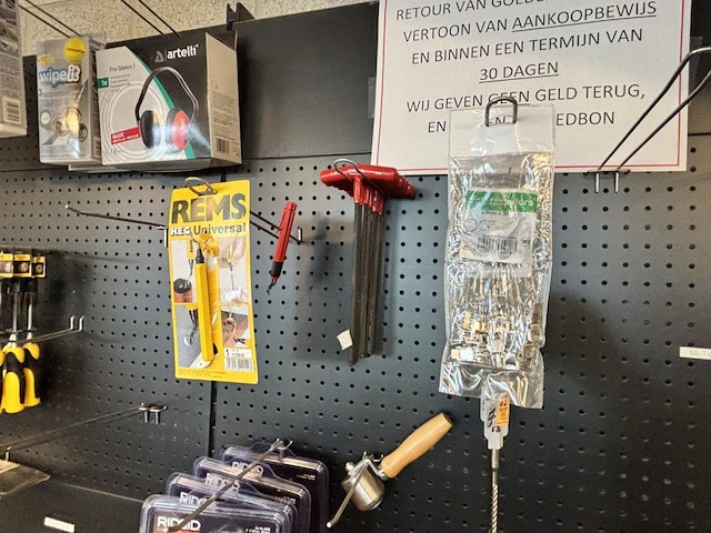 Inhoud rek w.o. metrica / soudal / ridgid - afbeelding 2 van  14