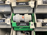 Inhoud rek w.o. pvc drukkoppelingen & koppelstukken - afbeelding 6 van  11