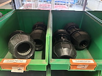 Inhoud rek w.o. pvc drukkoppelingen & koppelstukken - afbeelding 10 van  11
