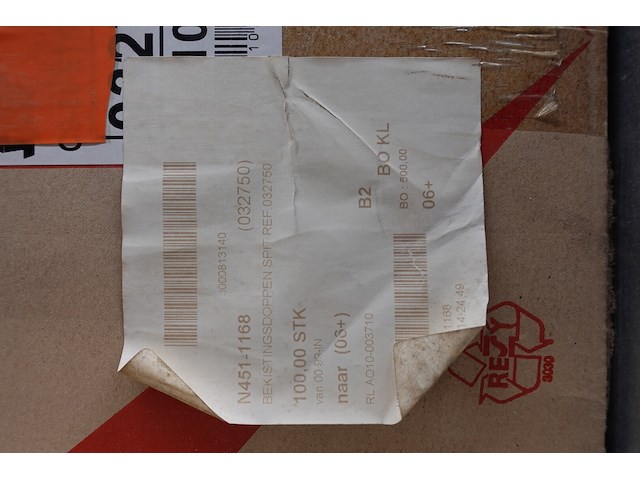 Inhoud rek - afbeelding 89 van  93