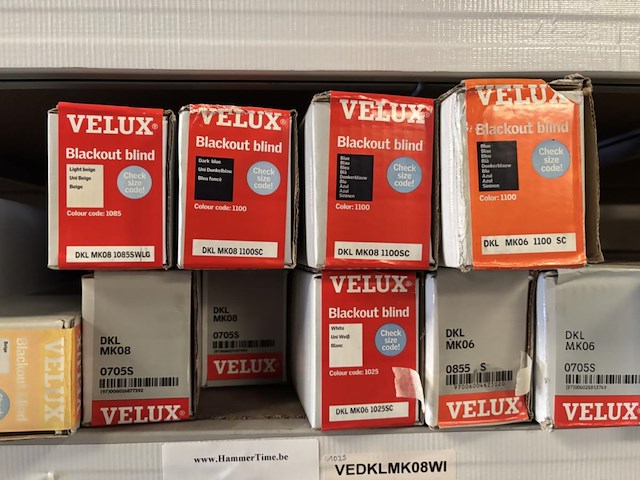 Inhoud schab velux o.a. blinds - afbeelding 3 van  4