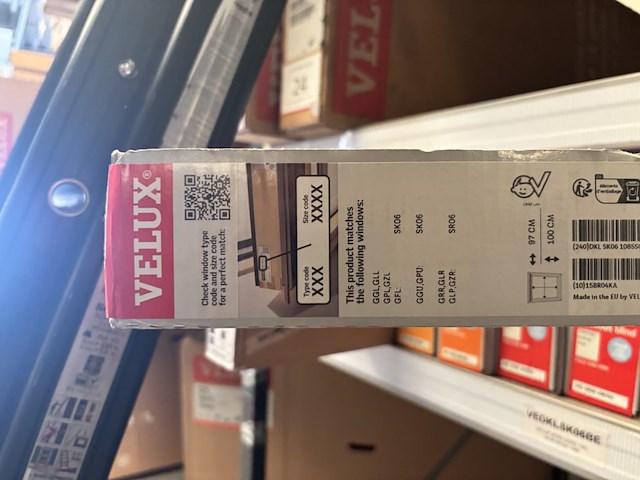 Inhoud stelling velux blinds - afbeelding 4 van  4