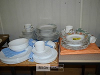 Inhoud tafel partij servies