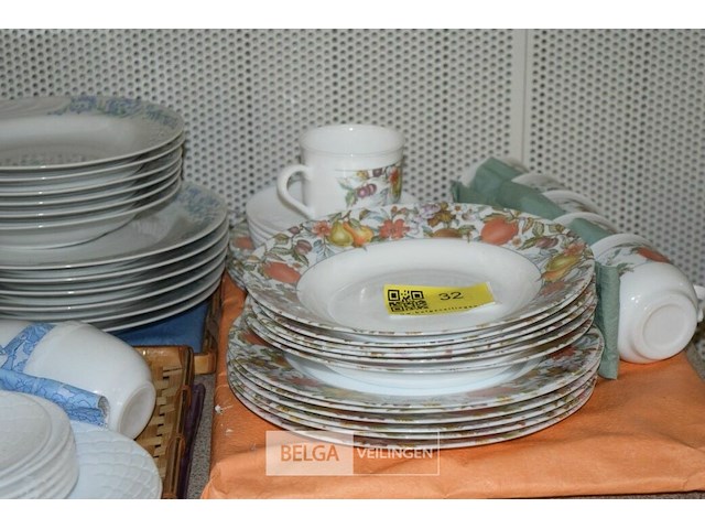 Inhoud tafel partij servies - afbeelding 4 van  4