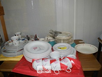 Inhoud tafel partij servies