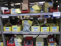 Inhoud van 2 meter stelling wo. bevestigingsmaterialen pgb-fasteners, bouten, moeren en diverse bevestigingsmaterialen, m16x60, m16x50, m16x70, m16x120, m16x130, m14x130 - afbeelding 3 van  5