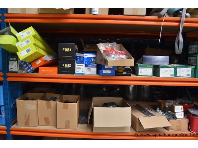 Inhoud van het rek lot diverse installatiematerialen, obo, walraven, teh92, khrq22m64t8 - afbeelding 5 van  9