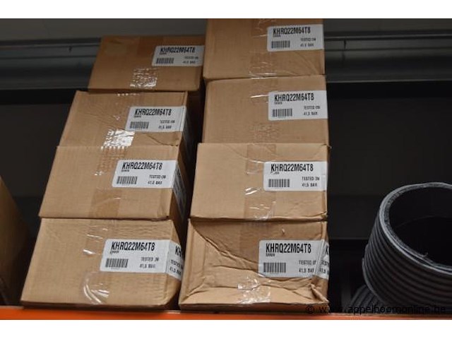 Inhoud van het rek lot diverse installatiematerialen, obo, walraven, teh92, khrq22m64t8 - afbeelding 9 van  9