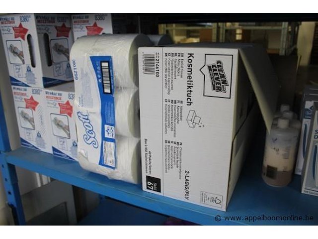 Inhoud van het rek wo. schoonmaakmiddelen - afbeelding 3 van  4