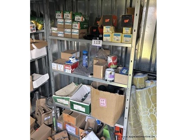 Inhoud van het rek wo. schroeven - afbeelding 1 van  1