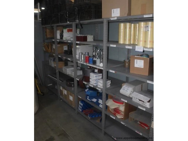 Inhoud van het rek wo. slijp- en schuurmaterialen, tapes cibo, 3m - afbeelding 1 van  5