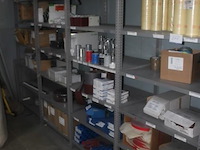 Inhoud van het rek wo. slijp- en schuurmaterialen, tapes cibo, 3m - afbeelding 1 van  5