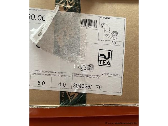 Inhoud van rek wo. diverse sifons - afbeelding 4 van  6