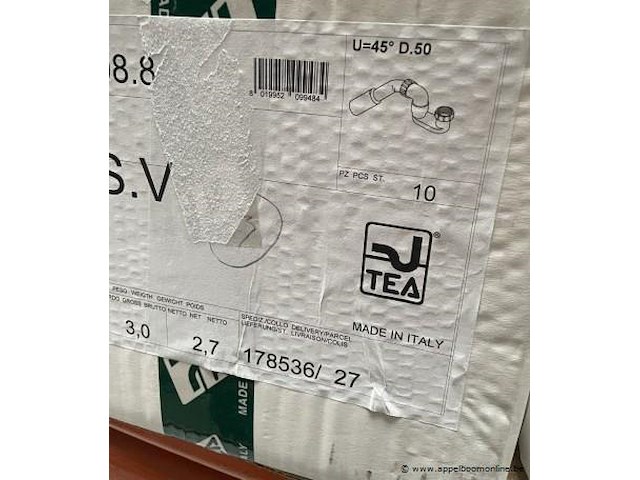 Inhoud van rek wo. diverse sifons - afbeelding 5 van  6