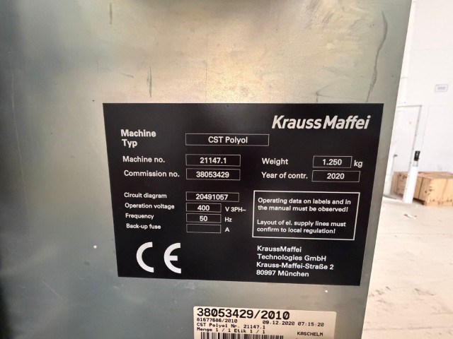 Injection mold tool kraussmaffei - afbeelding 10 van  25