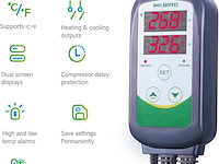 Inkbird digitale wifi thermostaat - afbeelding 5 van  5