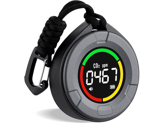 Inkbirdplus draagbare co2-meter - afbeelding 1 van  4