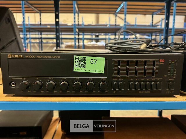 Inkel pa-2000 versterker - afbeelding 1 van  4