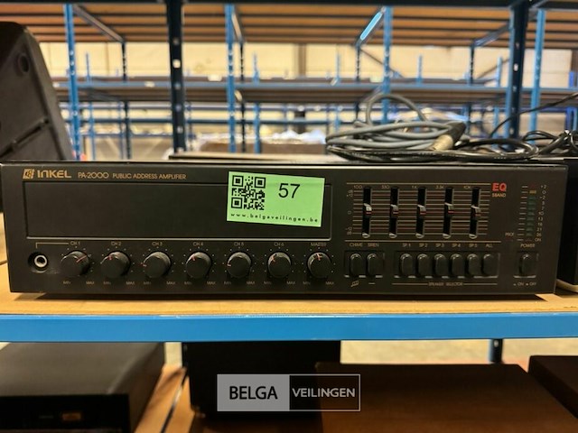 Inkel pa-2000 versterker - afbeelding 2 van  4
