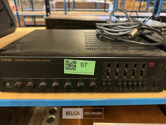 Inkel pa-2000 versterker - afbeelding 3 van  4