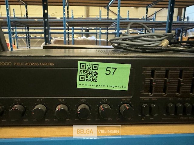 Inkel pa-2000 versterker - afbeelding 4 van  4