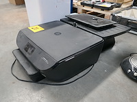 Inkjetprinter hp + laptopkoeler + klasseerbox