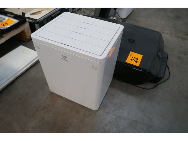 Inkjetprinter hp + laptopkoeler + klasseerbox - afbeelding 3 van  3