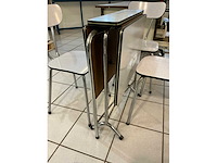 Inklapbare eetkamertafel met 4 stoelen - afbeelding 4 van  4