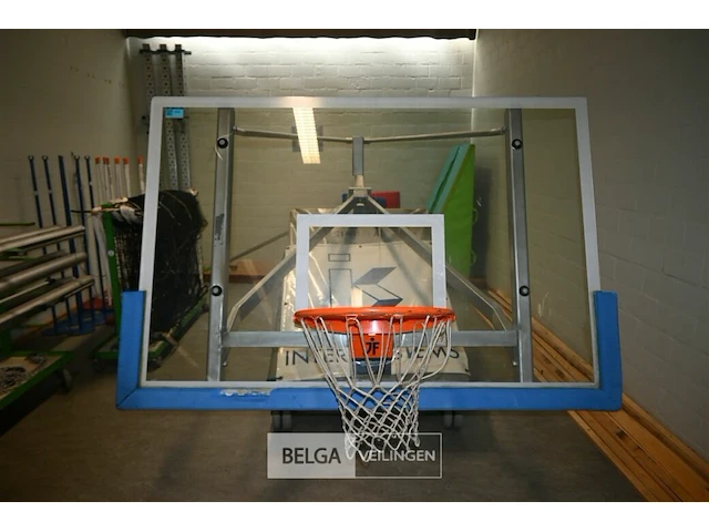 Inklapbare mobiele basketbalring - afbeelding 2 van  6