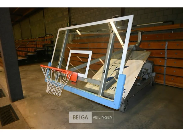 Inklapbare mobiele basketbalring - afbeelding 3 van  7