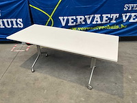 Inklapbare mobiele bureautafel (4x) - afbeelding 1 van  6