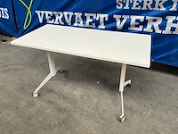Inklapbare mobiele tafel (4x) - afbeelding 1 van  6