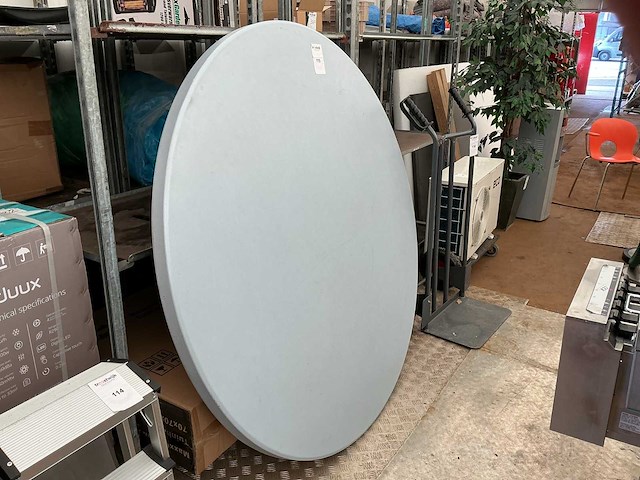 Inklapbare tuintafel doormeter 155 cm - afbeelding 1 van  2