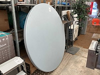 Inklapbare tuintafel doormeter 155 cm - afbeelding 1 van  2