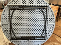 Inklapbare tuintafel doormeter 155 cm - afbeelding 2 van  2