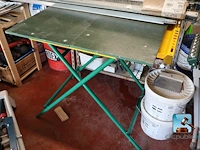 Inklapbare werktafel