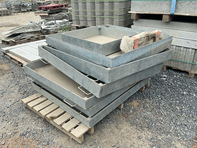 Inlegplaten klinkerdeksel 100x100cm (7x) - afbeelding 1 van  4