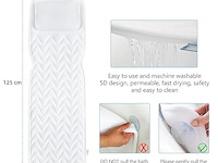 Inmorven badmat met hoofdsteun - afbeelding 2 van  5