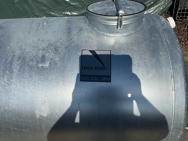 Inofama g-fp1100a/4000 nieuwe inofama opslagtank – 4.000 liter – gegalvaniseerd – g-fp1100a/4000 - afbeelding 6 van  8