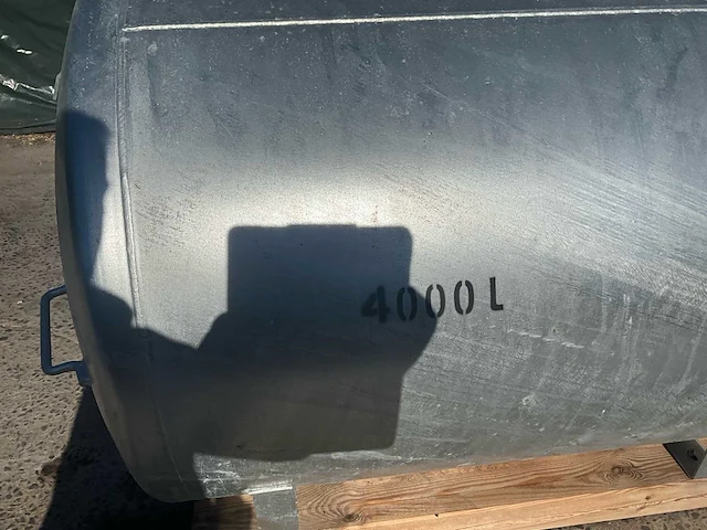 Inofama g-fp1100a/4000 nieuwe inofama opslagtank – 4.000 liter – gegalvaniseerd – g-fp1100a/4000 - afbeelding 7 van  8