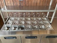 Inomak professionele gekoelde salade koelkast - afbeelding 4 van  9