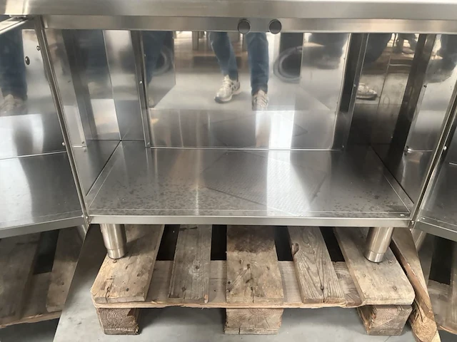 Inox 2drs kast tecnoinox pncm8fl7 - afbeelding 5 van  5