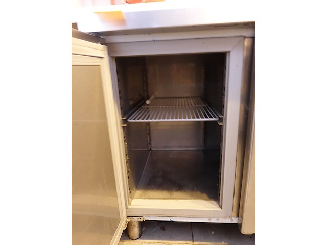 Inox 3-deur koelkast topcold - afbeelding 2 van  6