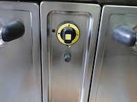 Inox 3-pits gasfornuis met oven mas-baga - afbeelding 6 van  9
